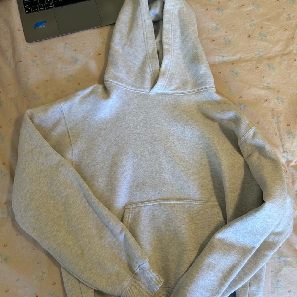 Gray Hoodie Sweater
